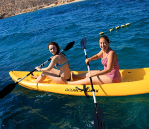 Kayaking and Snorkeling
